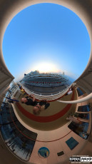 360 of a ship docked next to us in Cozumel