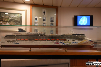 Model of the ship