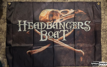 Headbangers Boat flag swag