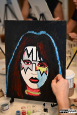 Ace Frehley paint class