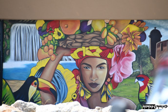 Artwork in Puerto Plata, Dominican Republic