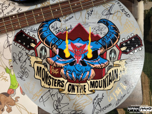 Monsters on the Mountain autographed memorabilia